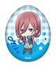 The Quintessential Quintuplets Egg Type Can Badge Miku (Anime Toy)