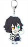 Demon Slayer: Kimetsu no Yaiba Big Acrylic Key Ring Obanai Iguro Deformed Ver. (Anime Toy)