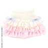 Sugar Dream PNS Osatou Ribbon Frill Skirt II (Pink x Pastel Lavender) (Fashion Doll)