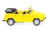 (HO) VW 181 Rape Yellow (Model Train)