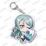 BanG Dream! Girls Band Party! Mugyutto Acrylic Key Ring Icecream Ver. Sayo Hikawa (Anime Toy)