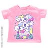 Kinoko Planet x Peropero Sparkles [Big T-shirt One-piece] (Pink) (Fashion Doll)