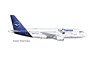 Lufthansa Airbus A319 `Lu` - D-AILU `Verden` (Pre-built Aircraft)