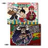 One Piece A4 Clear File Wano Country Ver. B: Luffy & Law & Kid / Kaido (Anime Toy)