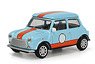 Mini Cooper (Light Blue / Orange) (Diecast Car)