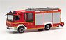 (HO) メルセデスベンツ アテゴ 13 Ziegler Z-Cab ゲルゼンキルヒェン消防隊 (鉄道模型)