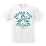 Yurucamp Rin Shima Dry T-shirts White L (Anime Toy)