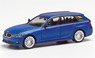 (HO) BMW 3 Series Touring Blue Metallic (BMW 3er touring TM) (Model Train)