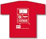 Hasegawa T-Shirt Red S (Military Diecast)