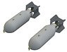 US 1000Lb Bombs (2 Pieces) (Plastic model)