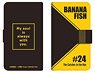 Banana Fish Diary Smartphone Case for Multi Size [M] Dear Ash (Black Title Ver.) (Anime Toy)