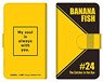 Banana Fish Diary Smartphone Case for Multi Size [M] Dear Ash (Yellow Title Ver.) (Anime Toy)
