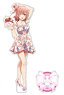 My Teen Romantic Comedy Snafu Fin Acrylic Figure M Yui Yuigahama Flower Pattern (Anime Toy)
