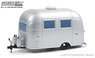 Hitch & Tow Trailers Series 6 - Airstream 16` Bambi Sport in Silver with Curtains Drawn (Diecast Car)