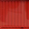 1/80(HO) 20ft Container Type 22G1, Unpainted, 3 Ribs Door (2 Pieces) (Model Train)