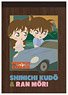Detective Conan Vintage Pop Car Graphic Notepad Shinichi & Ran (Anime Toy)
