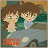 Detective Conan Vintage Pop Car Graphic Mini Towel Shinichi & Ran (Anime Toy)