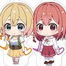 Rent-A-Girlfriend Marutto Stand Key Ring (Set of 5) (Anime Toy)