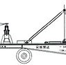 1/80(HO) Long Rail CHIKI SNSY Type Kit (150m Rail Transport Wagon Formation) (9-Car Set) (Unassembled Kit) (Model Train)