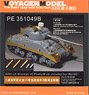Photo-Etched Parts for WWII UK Sherman VC Firefly (B Ver.Included Gun Barrel) (for R.F.M 5038) (Plastic model)