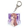 [A Certain Scientific Railgun T] Acrylic Key Ring Design 02 (Kuroko Shirai) (Anime Toy)