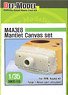M4A3E8 Mantlet Canvas Covet Set ( for RFM, Asuka 1/35) (Plastic model)