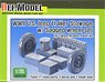 WWII U.S. Willys Trailer Stowage w/ Sagged Wheel Set (Plastic model)