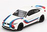 LB Works BMW M4 White / M Stripe (RHD) (Diecast Car)