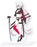 Fate/Grand Order Battle Character Style Acrylic Stand (Berserker/Jeanne d`Arc (Alter)) (Anime Toy)