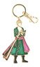 One Piece Stained Glass Style Key Chain Roronoa Zoro (Anime Toy)