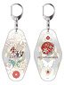 Olympia Soiree Reversible Key Ring Akaza (Anime Toy)