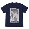 Love Live! Sunshine!! Yoshiko Tsushima T-shirt All Stars Ver. Navy S (Anime Toy)