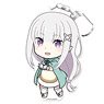 Re:Zero -Starting Life in Another World- Puni Colle! Key Ring (w/Stand) Emilia The Frozen Bond (Anime Toy)