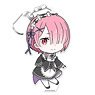Re:Zero -Starting Life in Another World- Puni Colle! Key Ring (w/Stand) Ram (Anime Toy)