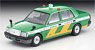 TLV-N218a Toyota Crown Comfort Tokyo Musen Taxi (Green) (Diecast Car)