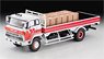 TLV-N44d Hino Type KB324 Truck (Red/White) (Diecast Car)