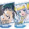 A Certain Magical Index III Trading Ani-Art Acrylic Stand (Set of 8) (Anime Toy)