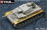 Photo-Etched Parts for German Pz.kpfw.IV Ausf.F2 (for Border Model BT004) (Plastic model)