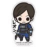 Capcom x B-Side Label Sticker Resident Evil Leon. (Anime Toy)