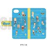 [Wave, Listen to Me!] Notebook Type Smart Phone Case (iPhone6/6s/7/8) Nurufure B (Anime Toy)