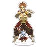 Chara Acrylic Figure [Fairy Tail] 02 Natsu & Happy (Anime Toy)