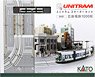 ユニトラム スターターセット 広島電鉄 1000形 (1000形 + [V50]) (鉄道模型)