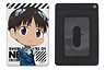 Evangelion Shinji Full Color Pass Case Deformed Ver. (Anime Toy)