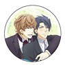 Can Badge [The World`s Greatest First Love -Proposal Arc-] 04 Zen Kirishima & Takafumi Yokozawa (Anime Toy)
