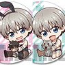 Trading Can Badge Uzaki-chan Wants to Hang Out! Gyugyutto (Set of 5) (Anime Toy)