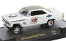 1967 Chevrolet Nova Gasser - `HURST` - Pearl White (Diecast Car)
