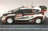 フォード フィエスタ WRC 2017年ウェールズ 優勝 #3 E.Evans (ミニカー)