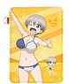 Uzaki-chan Wants to Hang Out! Leather Pass Case 04 Hana Uzaki Swimwear Ver. (Anime Toy)