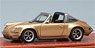 Singer 911 (964) Targa Gold (Diecast Car)