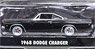 Steve McQueen `Bullitt` 1968 Dodge Charger (Diecast Car)